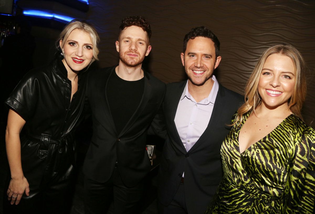 Annaleigh Ashford, Chris Perfetti, Santino Fontana, Helene Yorke  at 