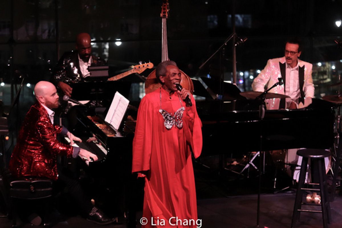 Liam Robinson, Brad Christopher Jones, Andre De Shields and Dan Rieser. at 