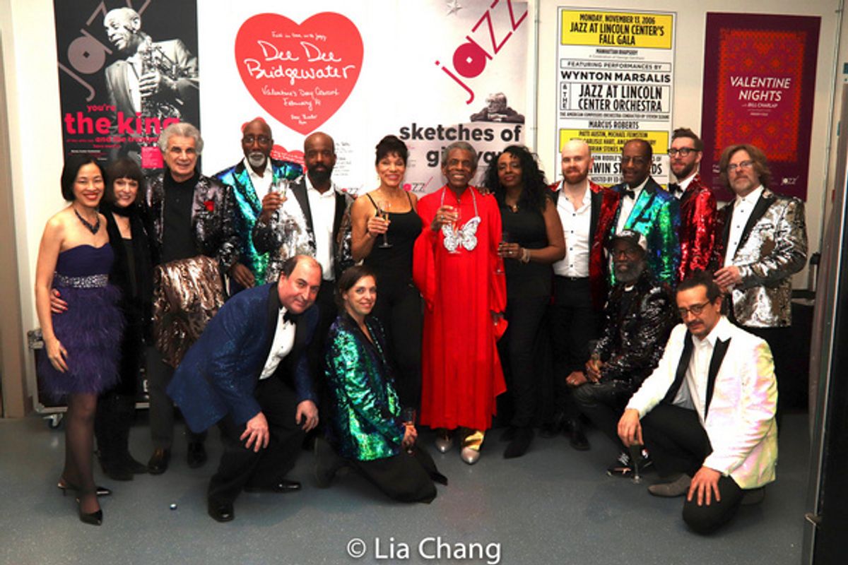 Standing: Lia Chang, Rise Clemmers, Jim Mirrione, Curtis Fowlkes, Brad Christopher Jones, Marlene Danielle, Andre De Shields, Freida Williams, Liam Robinson, Patience Higgins, Cody Owen Stine and Mich at 