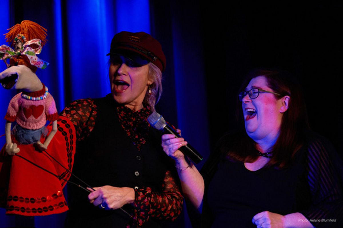 Leslie Carrara-Rudolph  Lolly Lardpop  Karen Mack at 