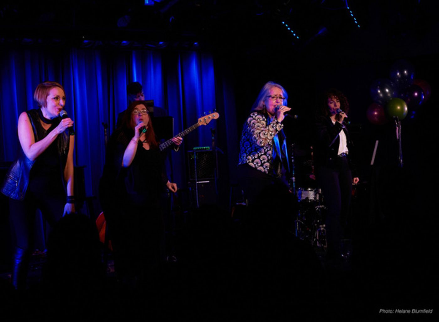 Photo Flash: The Cast of THOSE GIRLS Celebrates Karen Mack's Birthday at The Laurie Beechman  Image