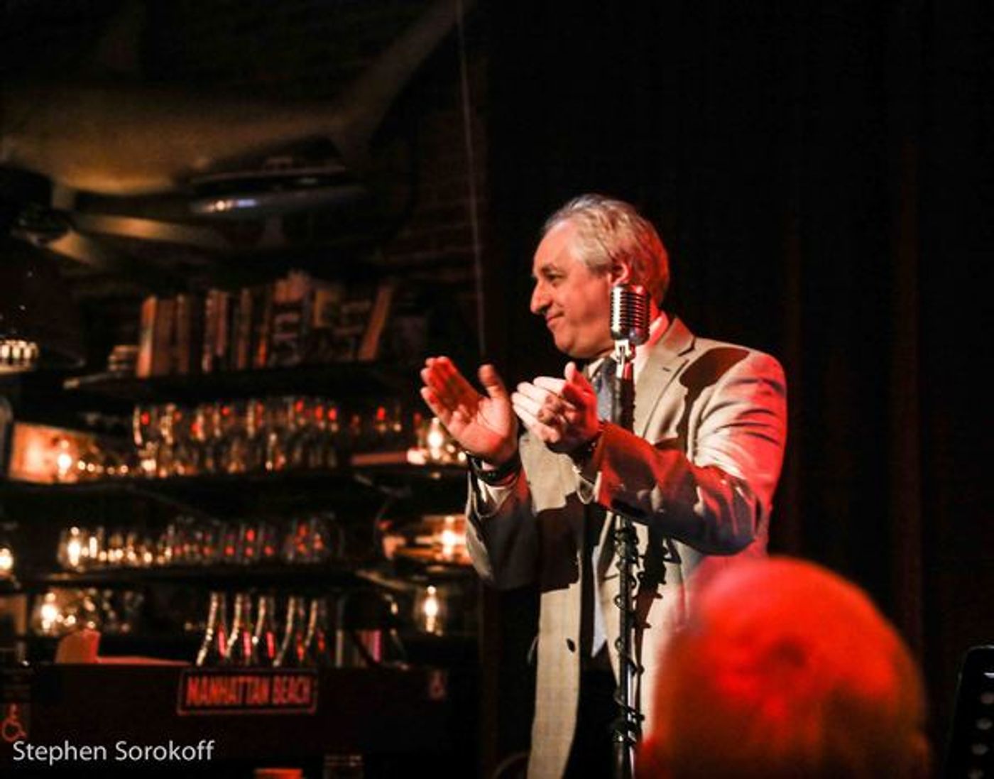 Photo Coverage: Nicolas King, Sandy Stewart, and Mike Renzi at the Beach Cafe  Image