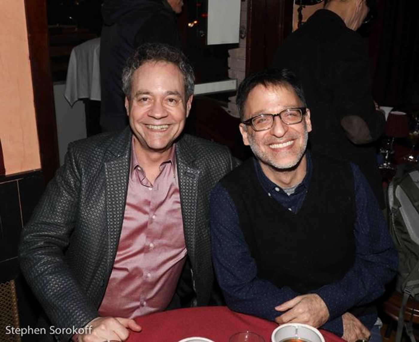 Photo Coverage: Nicolas King, Sandy Stewart, and Mike Renzi at the Beach Cafe  Image