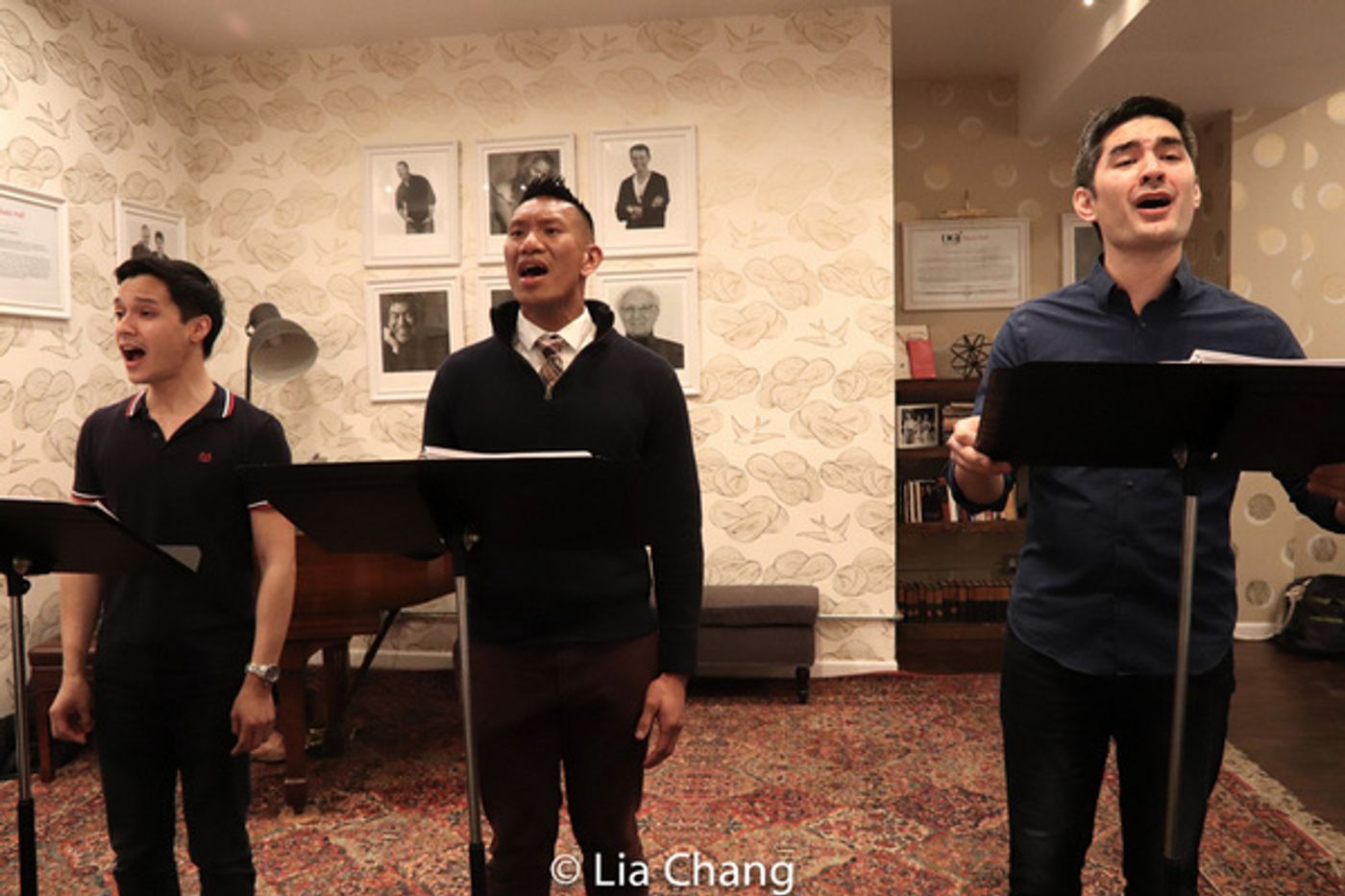 Photo Flash: In Rehearsal For Prospect Theater Company's THIS SIDE OF THE WORLD Concert  Image