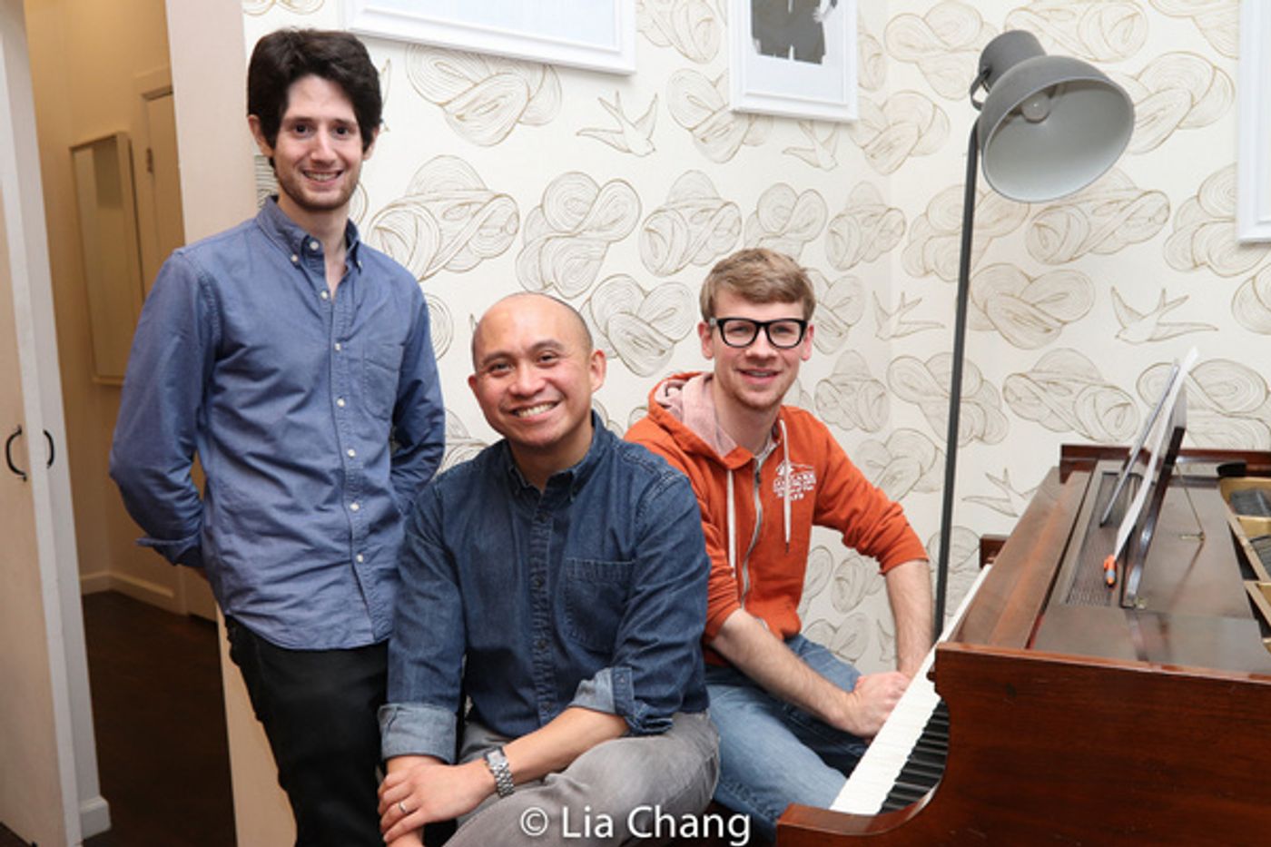 Photo Flash: In Rehearsal For Prospect Theater Company's THIS SIDE OF THE WORLD Concert  Image