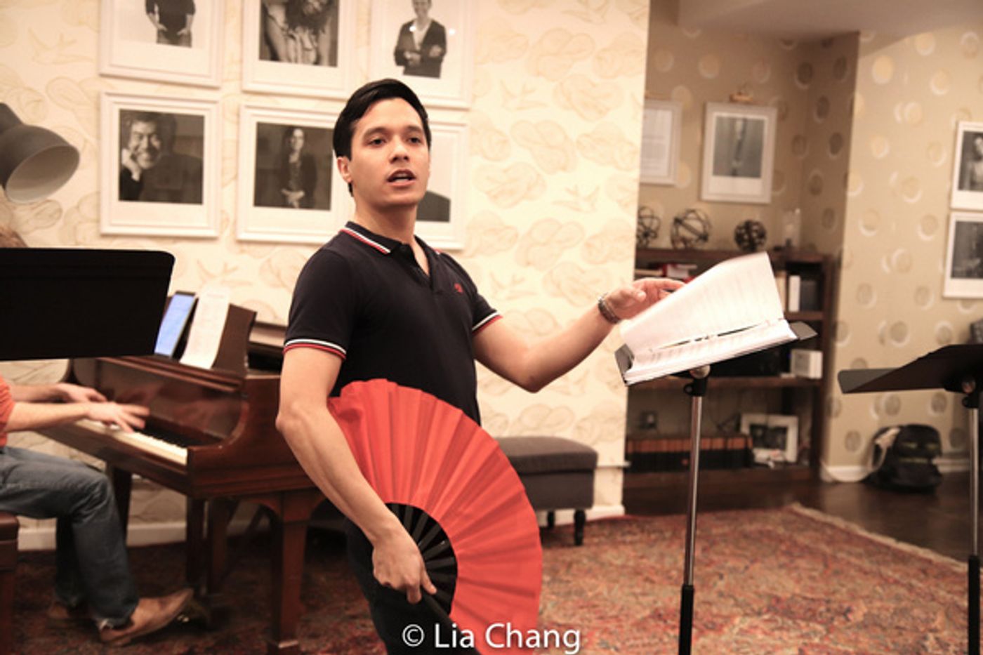 Photo Flash: In Rehearsal For Prospect Theater Company's THIS SIDE OF THE WORLD Concert  Image