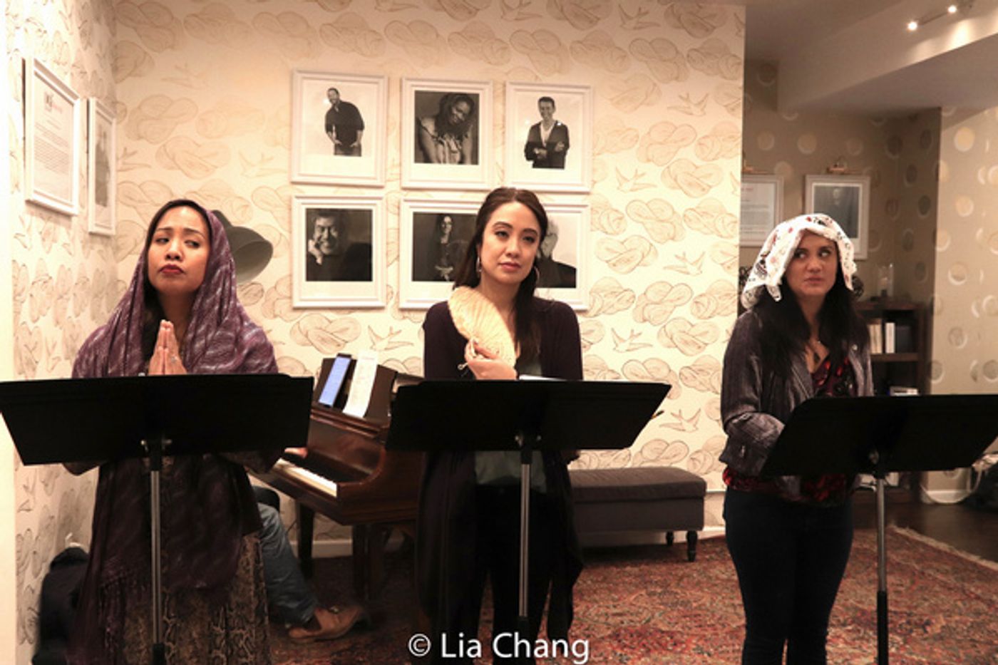 Photo Flash: In Rehearsal For Prospect Theater Company's THIS SIDE OF THE WORLD Concert  Image