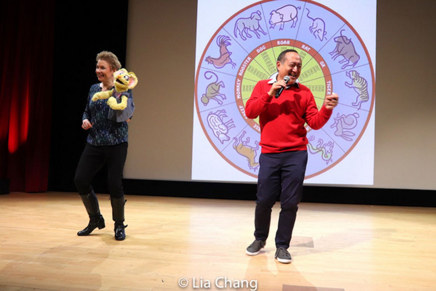 Photo Flash: Alan Muraoka and SESAME STREET Muppeteers Jennifer Barnhart and Kathy Kim Celebrate Year Of The Rat At The Met Photo Flash: Alan Muraoka and SESAME STREET Muppeteers Jennifer Barnhart and Kathy Kim Celebrate Year Of The Rat At The Met Image