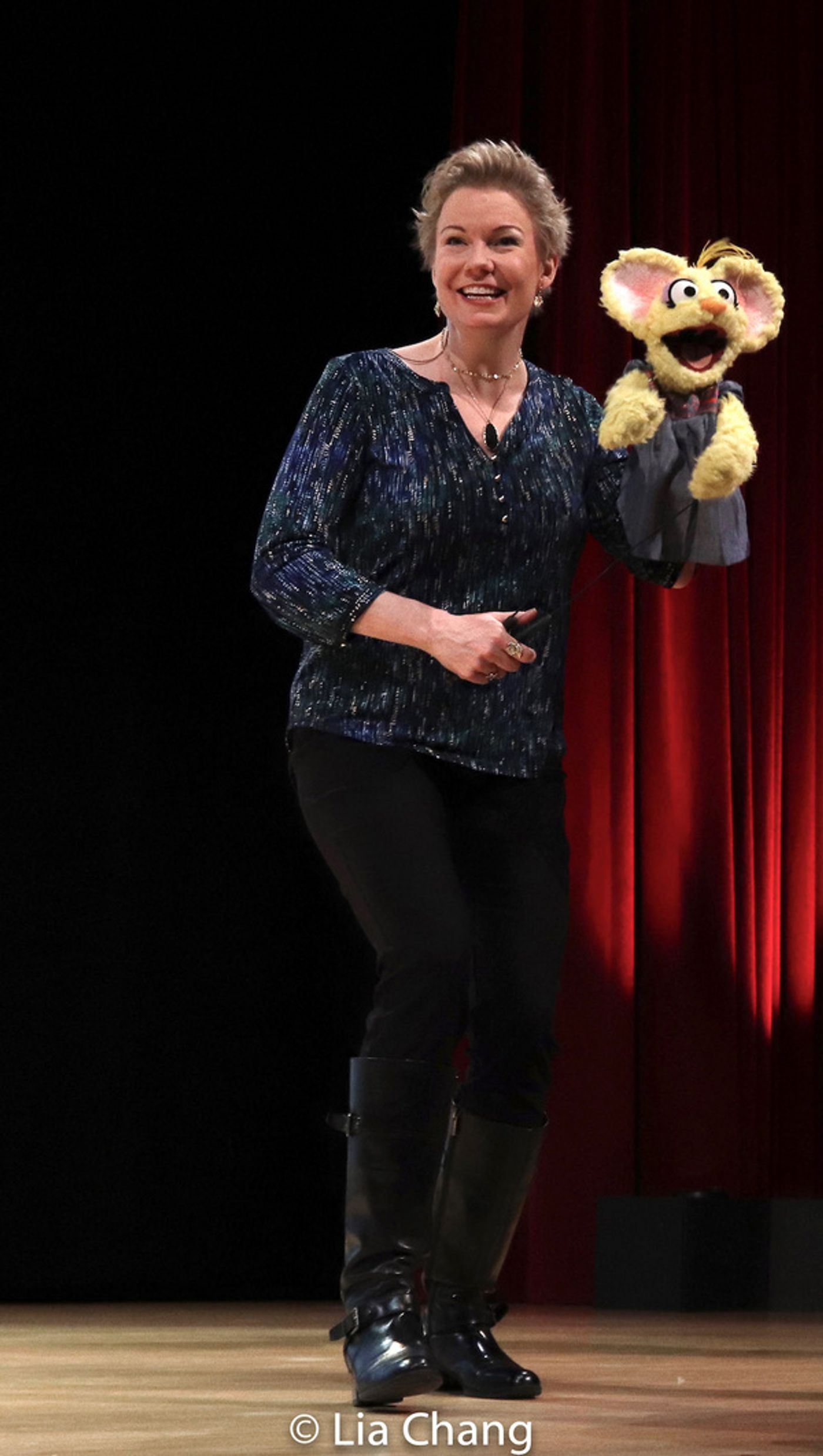 Photo Flash: Alan Muraoka and SESAME STREET Muppeteers Jennifer Barnhart and Kathy Kim Celebrate Year Of The Rat At The Met  Image