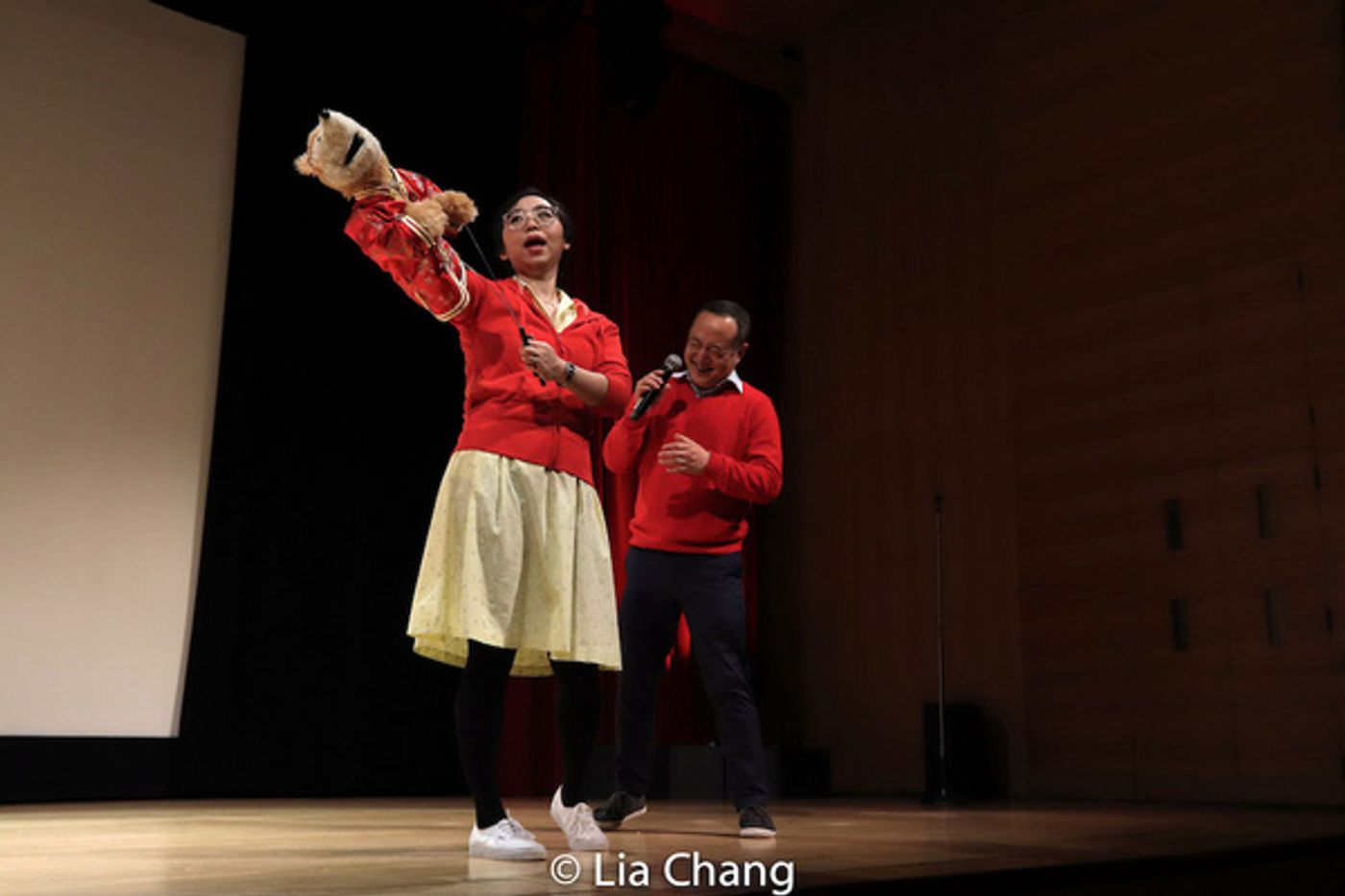 Photo Flash: Alan Muraoka and SESAME STREET Muppeteers Jennifer Barnhart and Kathy Kim Celebrate Year Of The Rat At The Met Photo Flash: Alan Muraoka and SESAME STREET Muppeteers Jennifer Barnhart and Kathy Kim Celebrate Year Of The Rat At The Met Image