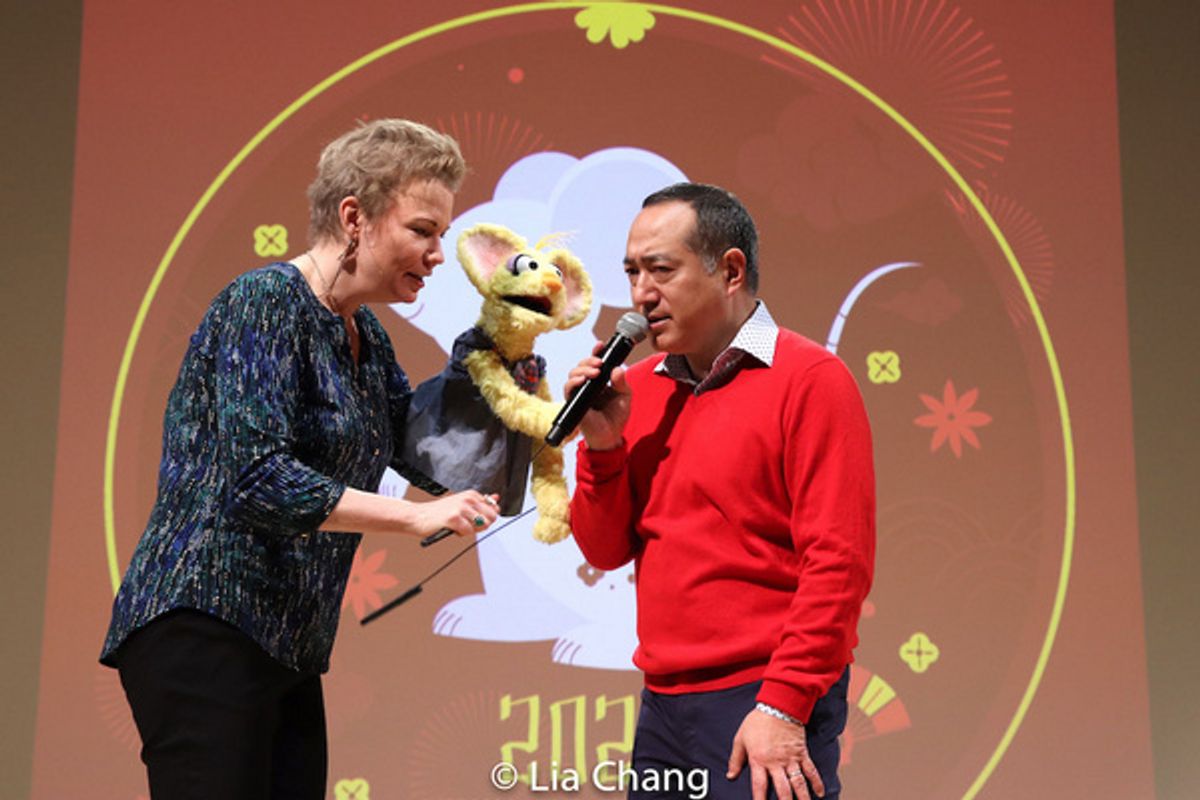 Jennifer Barnhart, Alan Muraoka at 