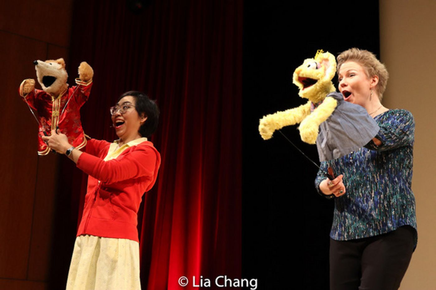 Photo Flash: Alan Muraoka and SESAME STREET Muppeteers Jennifer Barnhart and Kathy Kim Celebrate Year Of The Rat At The Met Photo Flash: Alan Muraoka and SESAME STREET Muppeteers Jennifer Barnhart and Kathy Kim Celebrate Year Of The Rat At The Met Image
