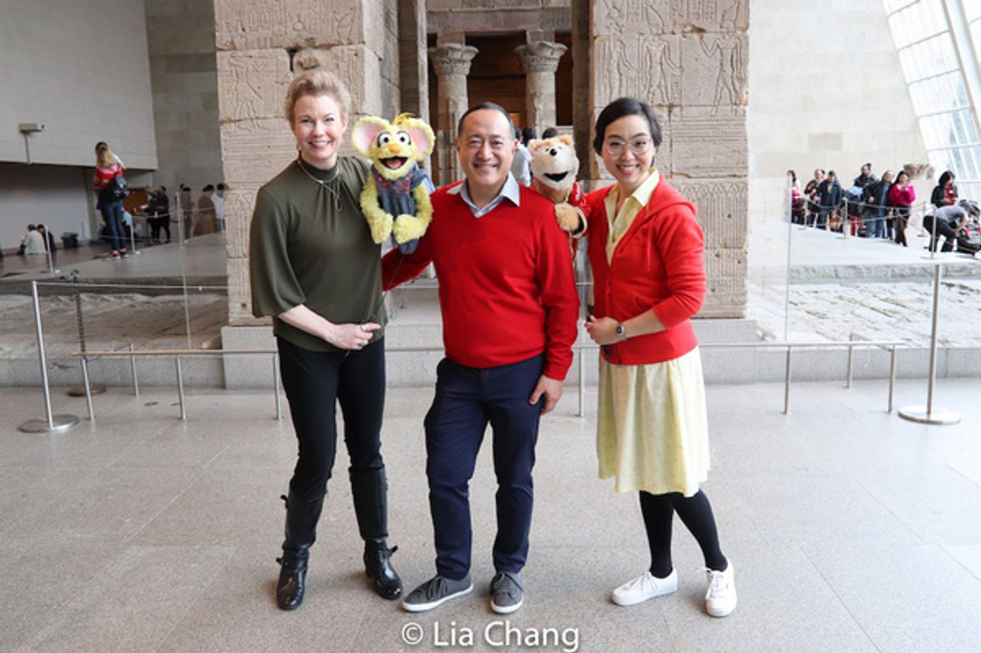 Photo Flash: Alan Muraoka and SESAME STREET Muppeteers Jennifer Barnhart and Kathy Kim Celebrate Year Of The Rat At The Met Photo Flash: Alan Muraoka and SESAME STREET Muppeteers Jennifer Barnhart and Kathy Kim Celebrate Year Of The Rat At The Met Image