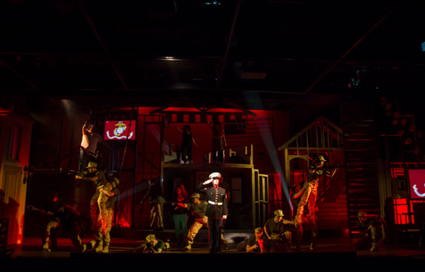 Photo Flash: First Look at AMERICANO! at the Phoenix Theatre Company  Image