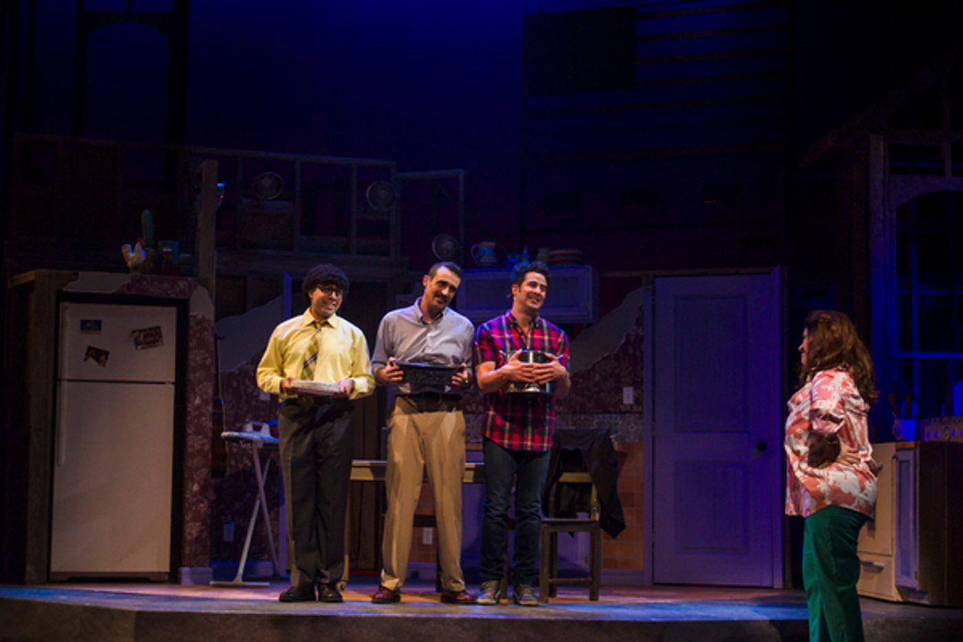 Photo Flash: First Look at AMERICANO! at the Phoenix Theatre Company  Image