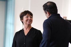 Tessa Peake-Jones, Tony Gardner Photo