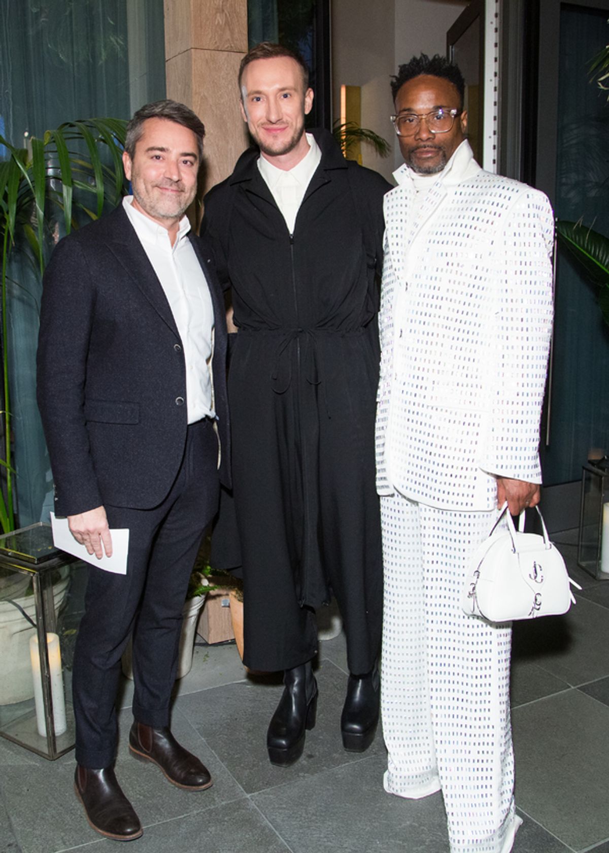 Andrew Kilbourn, Adam Porter Smith, Billy Porter at 