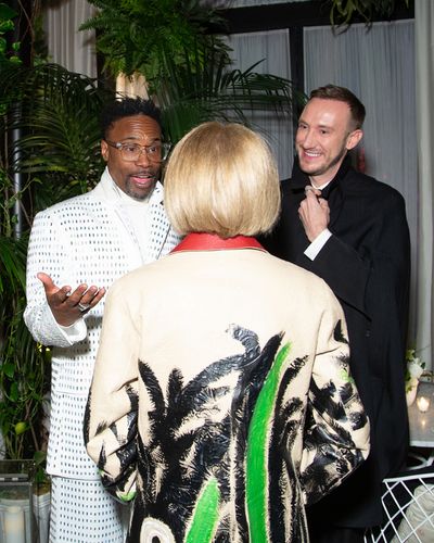 Billy Porter, Anna Wintour, Adam Porter Smith Photo