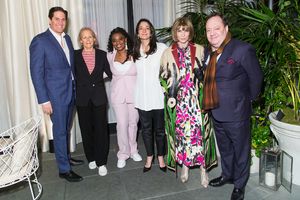 Nick Scandalios, Phyllida Lloyd, Katori Hall, Tali Pelman, Anna Wintour, James L. Nederlander @ BroadwayWorld Nick Scandalios, Phyllida Lloyd, Katori Hall, Tali Pelman, Anna Wintour, James L. Ned Photo