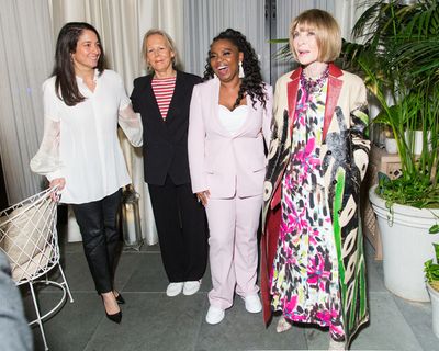 Tali Pelman, Phyllida Lloyd, Katori Hall, Anna Wintour Photo