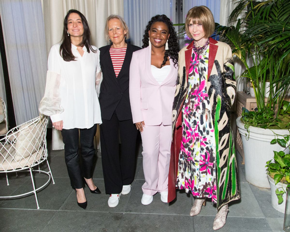 Tali Pelman, Phyllida Lloyd, Katori Hall, Anna Wintour at 