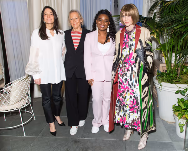 Tali Pelman, Phyllida Lloyd, Katori Hall, Anna Wintour Photo