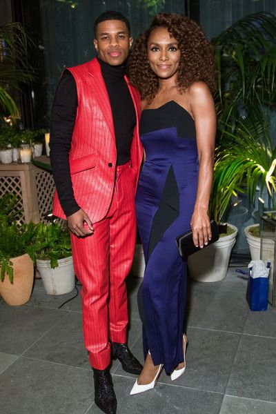 Jeremy Pope, Janet Mock Photo
