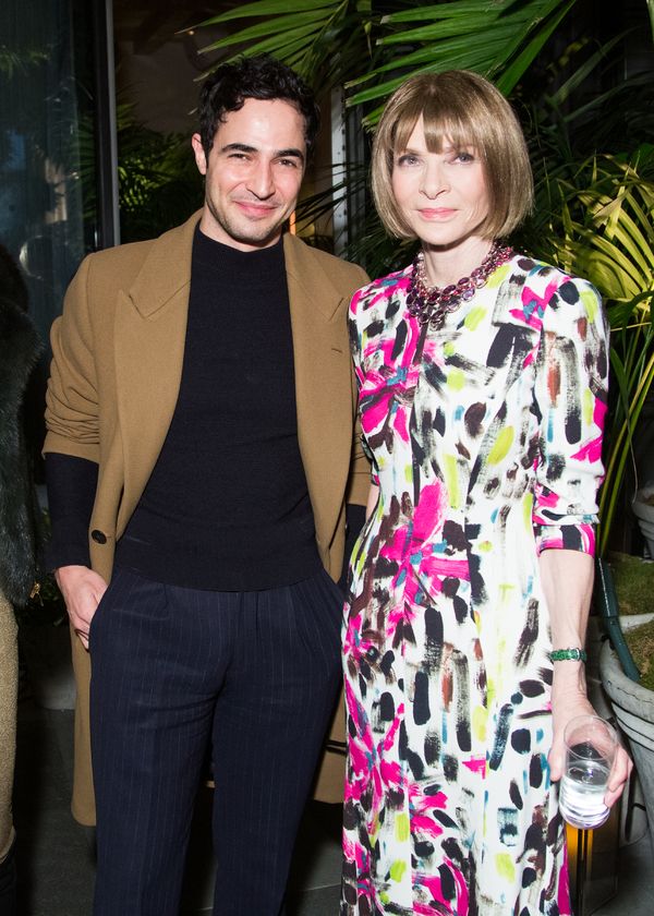 Zac Posen, Anna Wintour Photo