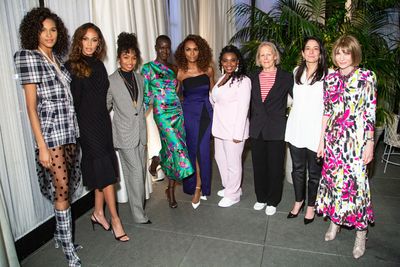 Cindy Bruna, Joan Smalls, Yara Shahidi, Adut Akech, Janet Mock, Katori Hall, Phyllida Photo