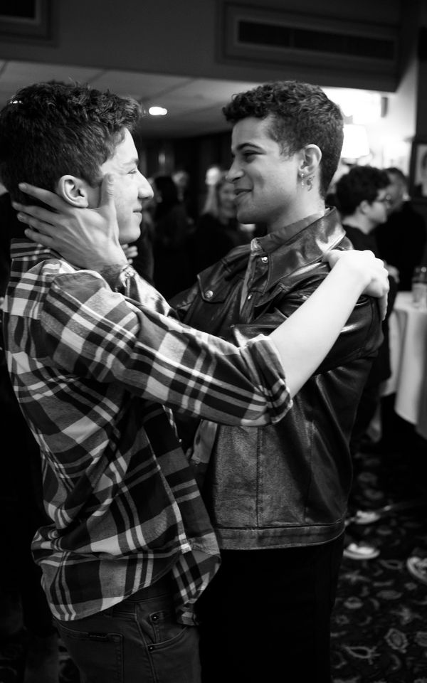 Photo Flash: Jordan Fisher and Friends Celebrate Opening Night in DEAR EVAN HANSEN — photo 3 of 16