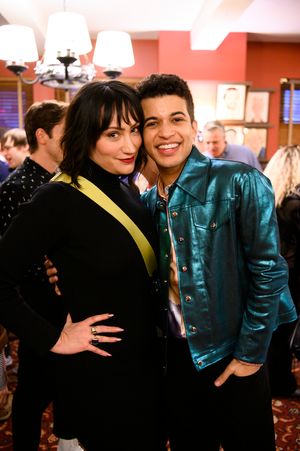 Eden Espinosa and Jordan Fisher Photo