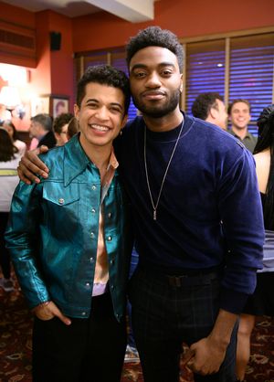 Jordan Fisher and Jellani Alladin @ BroadwayWorld Jordan Fisher and Jellani Alladin Photo