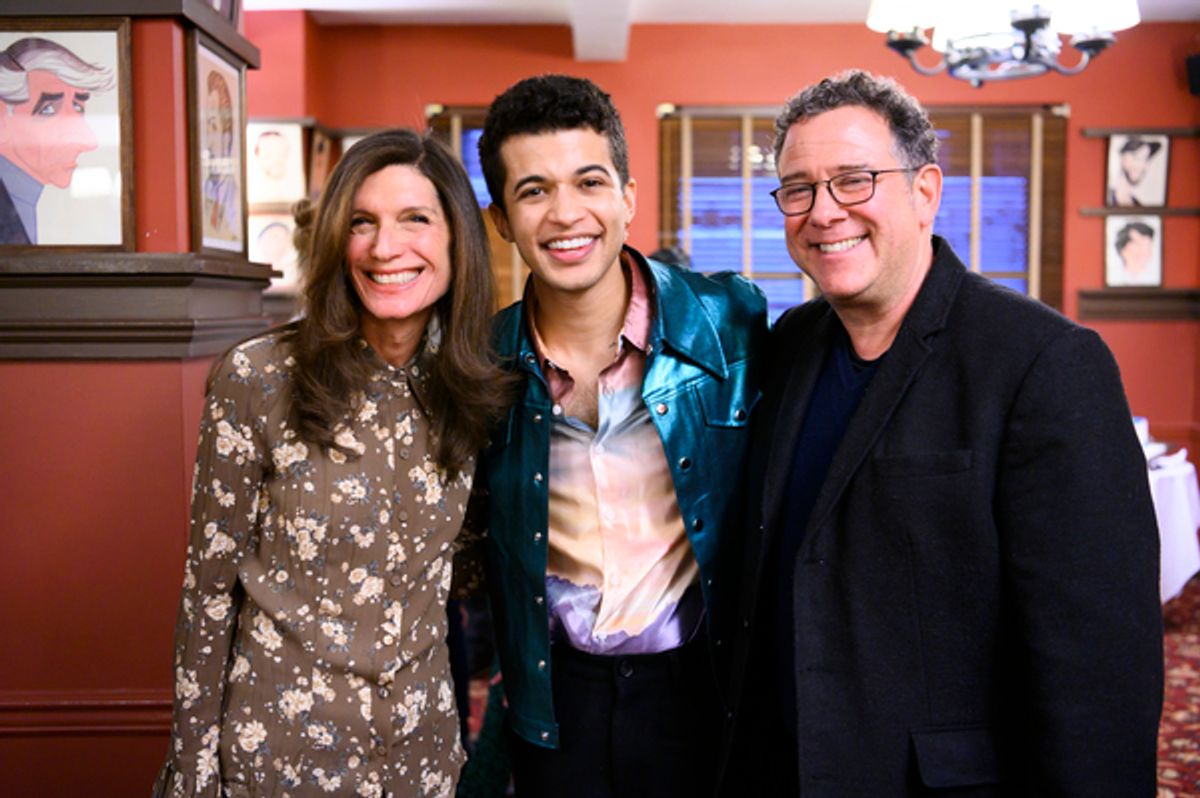 Stacey Mindich, Jordan Fisher and Michael Greif at 