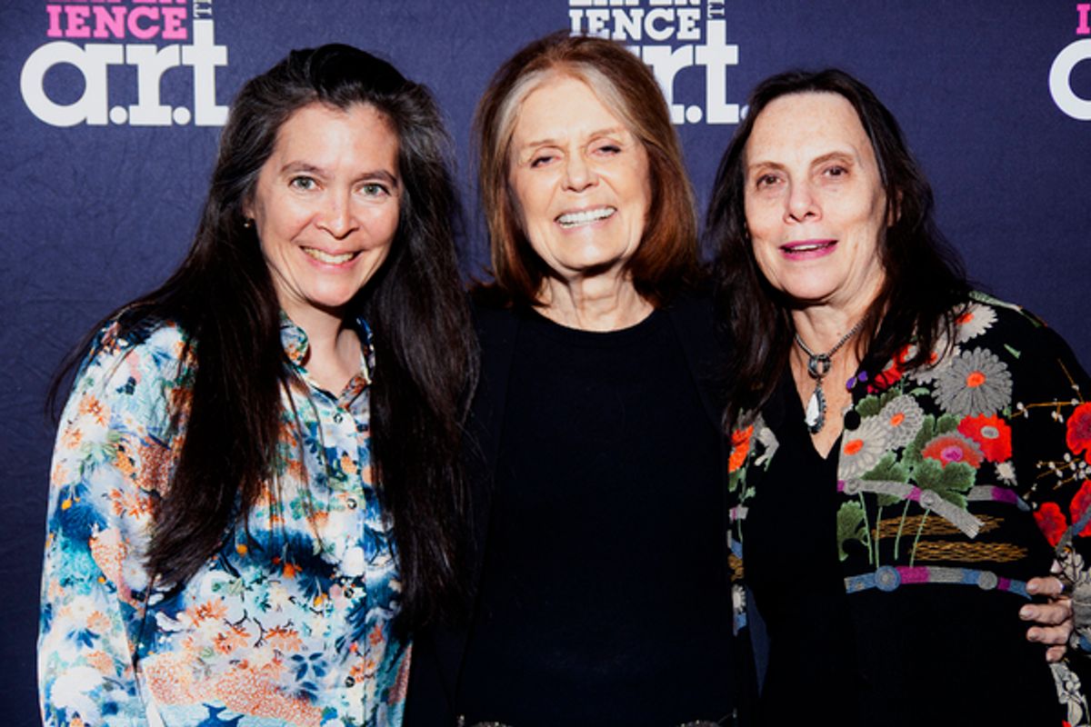 Diane Paulus, Gloria Steinem, and Emily Mann  at 