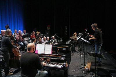 Jackie Hoffman with the Princeton Symphony Orchestra Photo