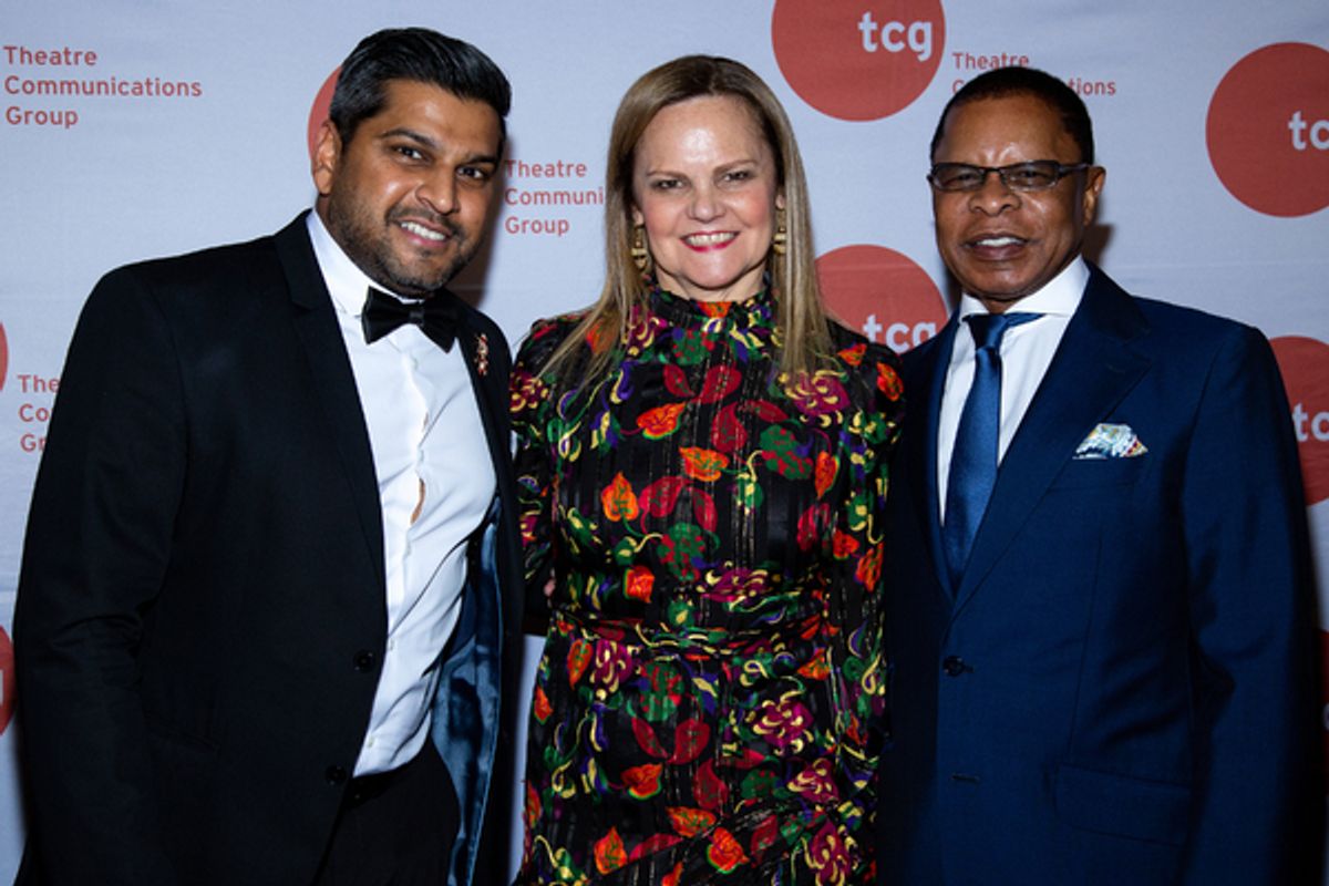 Adrian Budhu, Teresa Eyring, Stephen Byrd at 