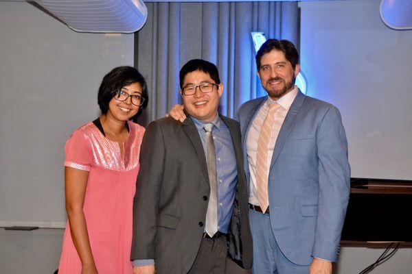 Klekban Prize Winners-Rehana Lew Mirza, Mike Lew and Daniel Messe Photo