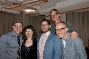 Nathan Tysen, Jocelyn Mackenzie, Daniel Messe, Steve Curtis and George Rush @ BroadwayWorld Nathan Tysen, Jocelyn Mackenzie, Daniel Messe, Steve Curtis and George Rush Photo