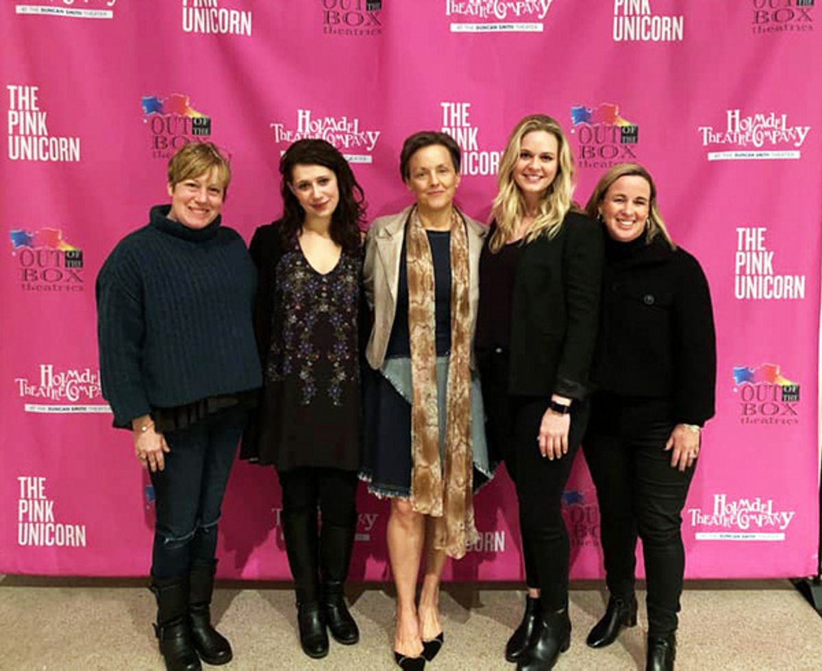 Amy E. Jones  (Director),  Liz Flemming  (Producing Consultant; Artistic Director OOTB),  Alice Ripley ,  Tina Scariano  (Stage Manager; Managing Director OOTB),  Colleen Cook  (Producer, Executive Director HTC) at 
