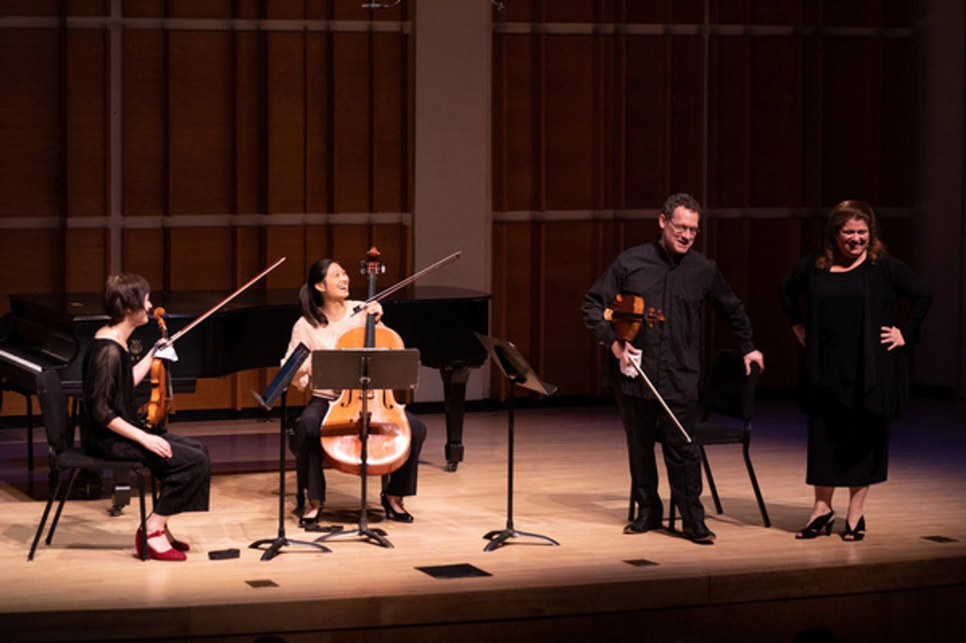 Photo Flash: PREFORMANCES WITH ALLISON CHARNEY at Merkin Hall at Kaufman Music Center  Image