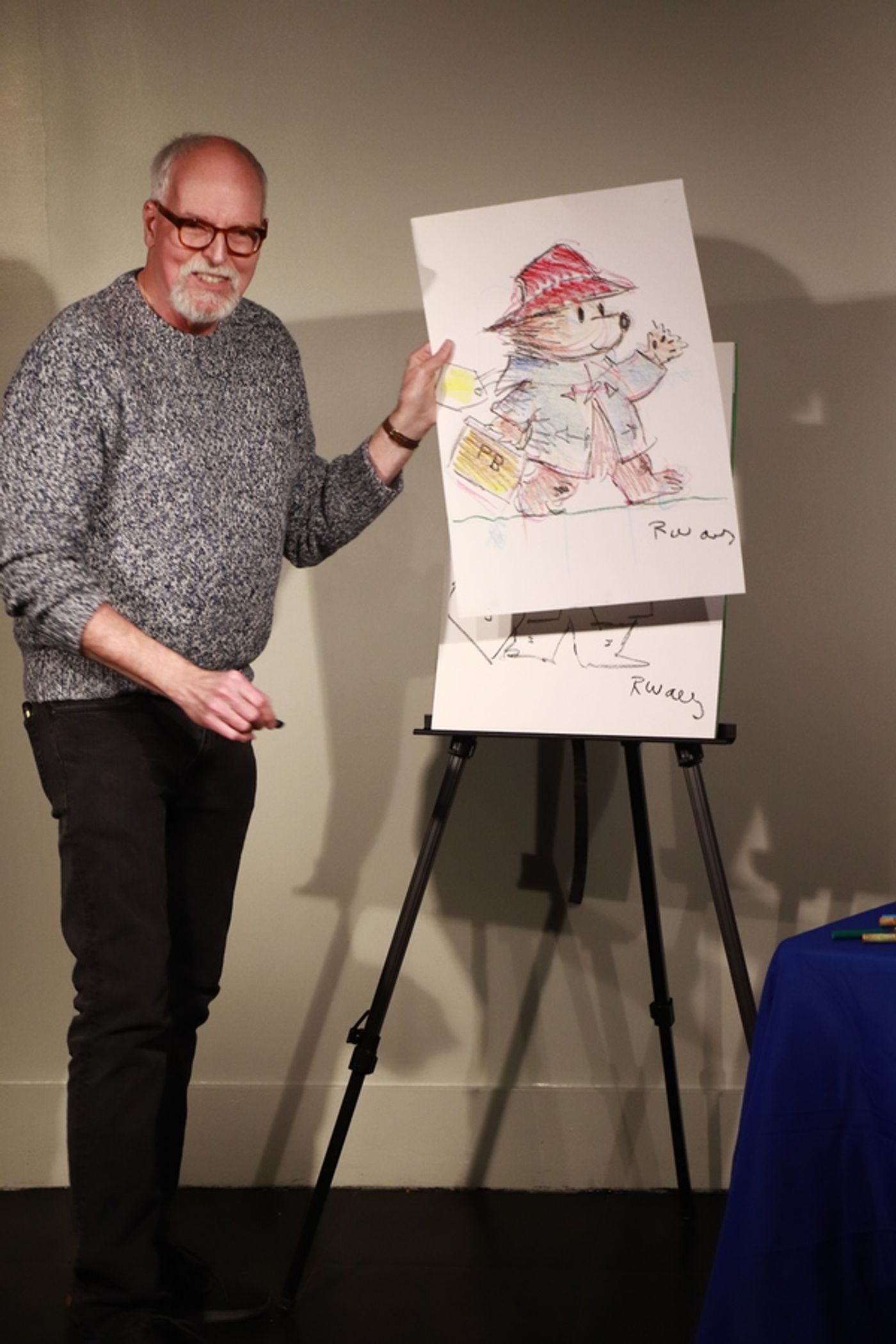 Photo Flash: Paddington Illustrator R.W. Alley Visits PADDINGTON GETS IN A JAM  Image