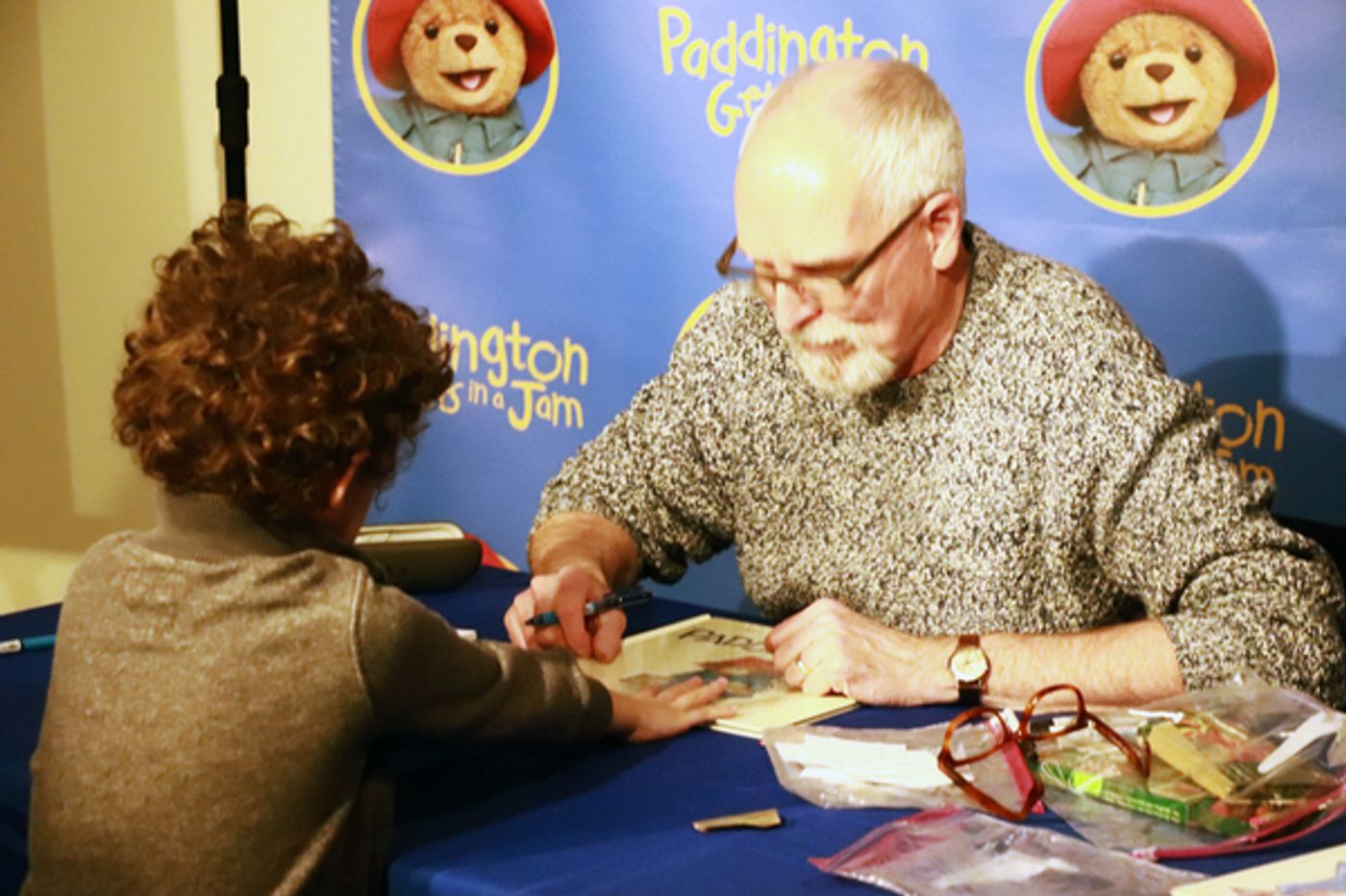 Photo Flash: Paddington Illustrator R.W. Alley Visits PADDINGTON GETS IN A JAM Photo Flash: Paddington Illustrator R.W. Alley Visits PADDINGTON GETS IN A JAM Image