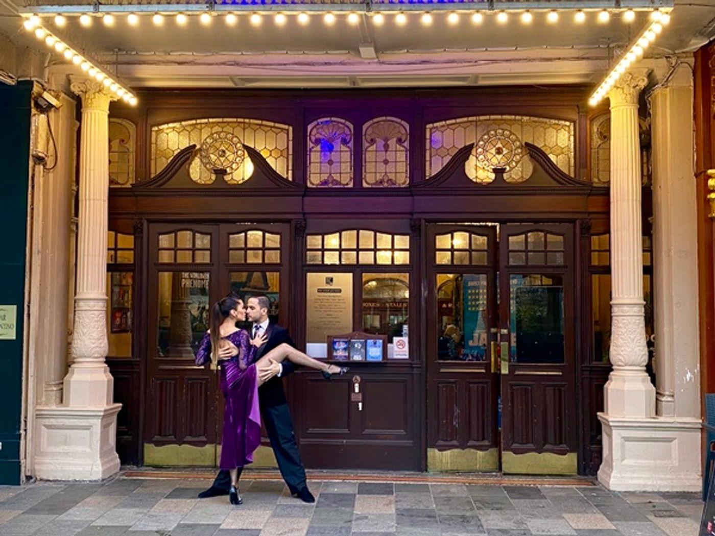 Photo Flash: Ezequiel Lopez and Camila Alegre Give a Preview of TANGO FIRE Ahead of UK Tour  Image