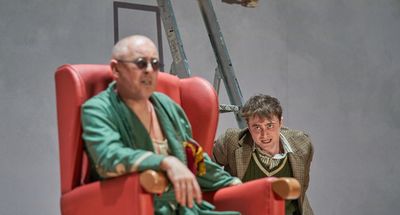 Alan Cumming and Daniel Radcliffe Photo
