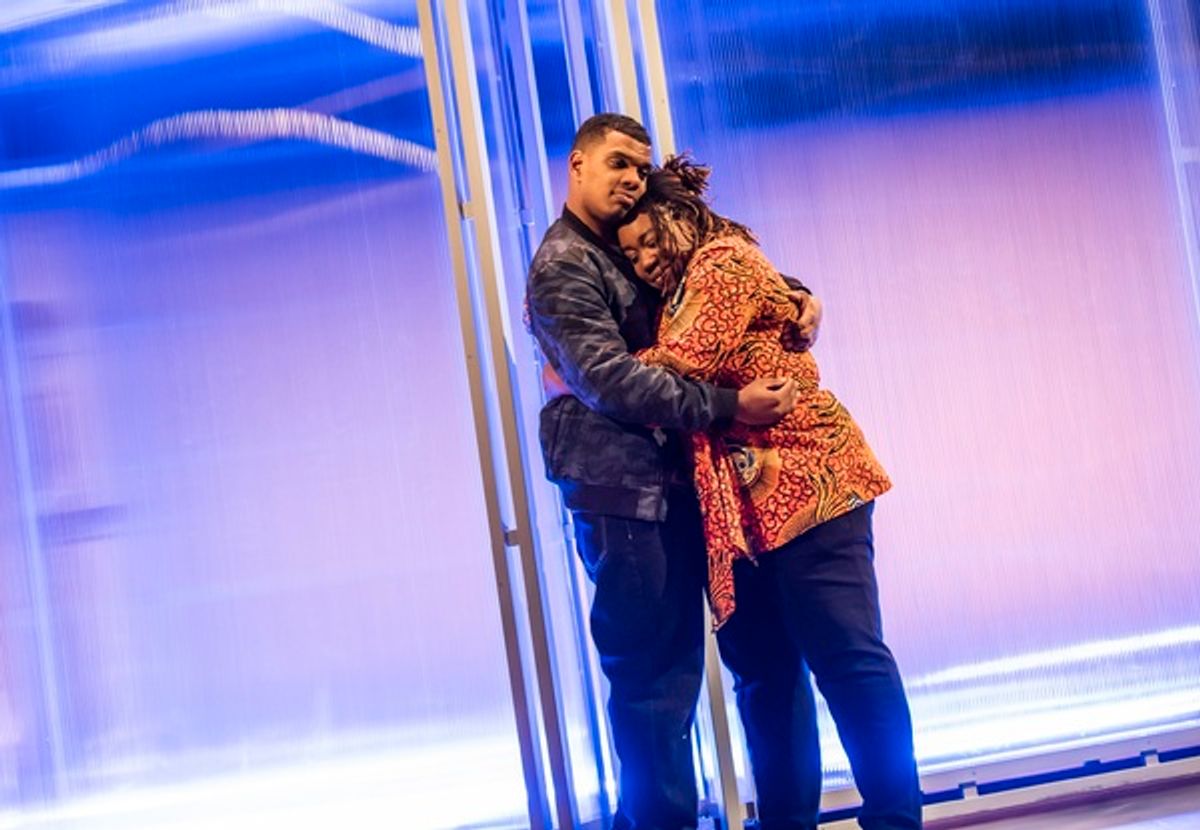 Caleb Roberts and Chizzy Akudolu at 