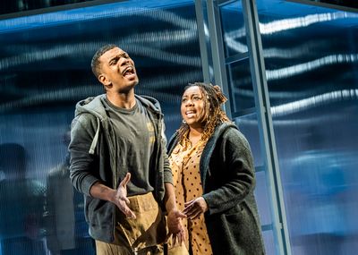 Caleb Roberts and Chizzy Akudolu Photo