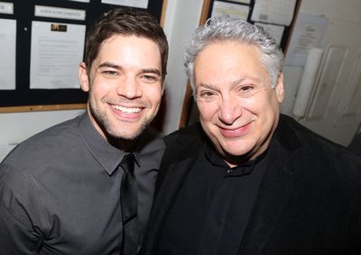 Jeremy Jordan and Harvey Fierstein  Photo