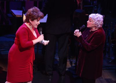 Klea Blackhurst and Tyne Daly  Photo