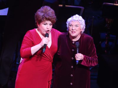 Klea Blackhurst and Tyne Daly  Photo