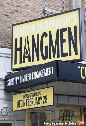 Martin McDonagh's Olivier Award-winning “Hangmen” at the Golden Theatre  Photo